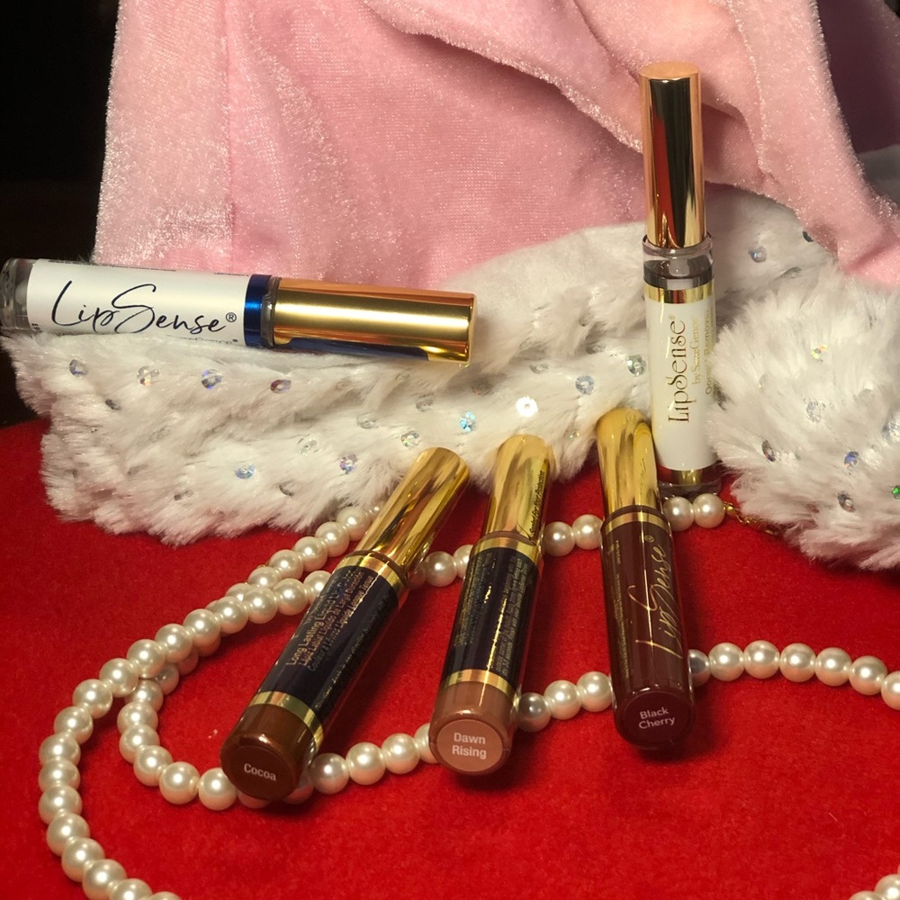 3 Lipsense Colors with Glossy Gloss & Oops Remover